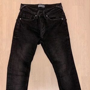 Zara Skinny Black Stretch Jeans - 29 Waist